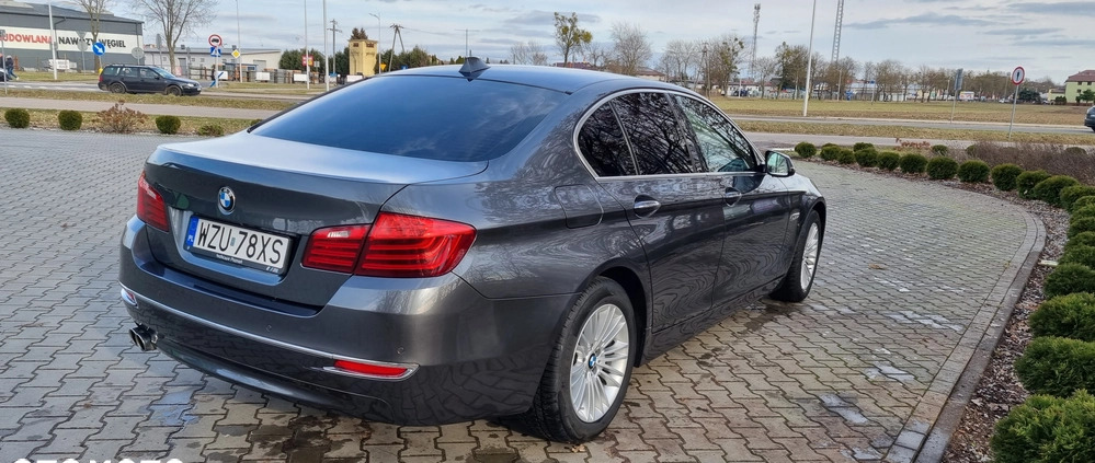 BMW Seria 5 cena 75000 przebieg: 250000, rok produkcji 2015 z Żuromin małe 562